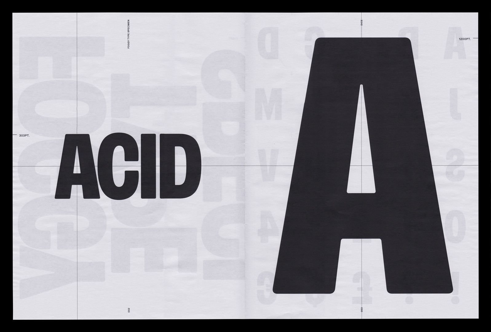 DICE Foggy Type Specimen Social Posts 2