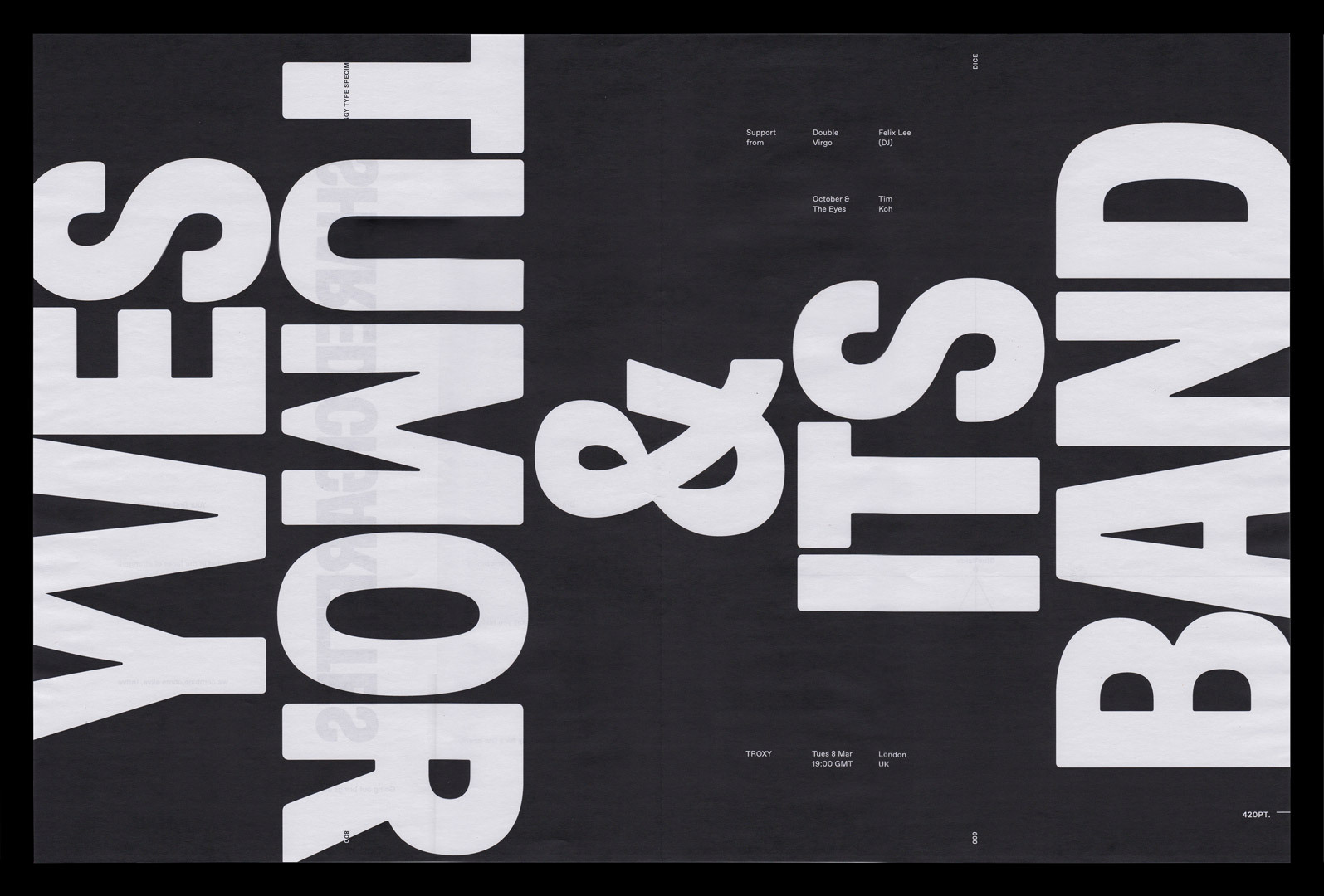 DICE Foggy Type Specimen Social Posts 3