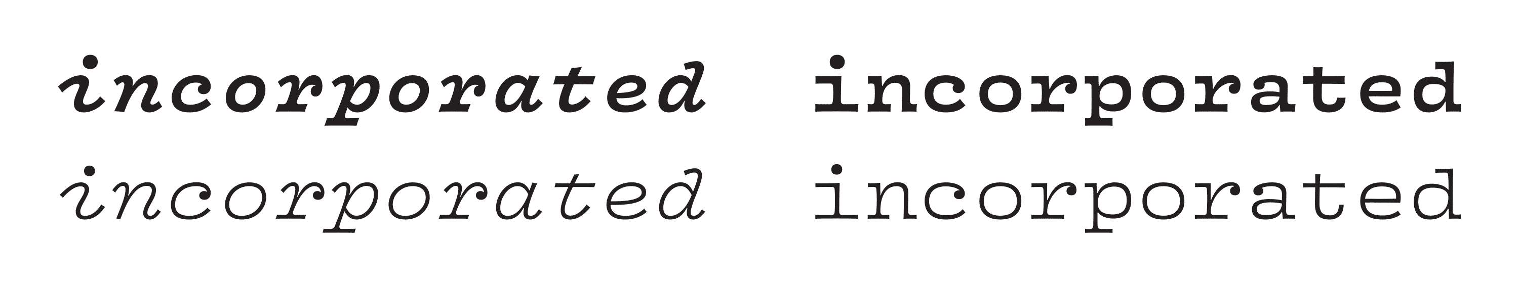 Incorporated