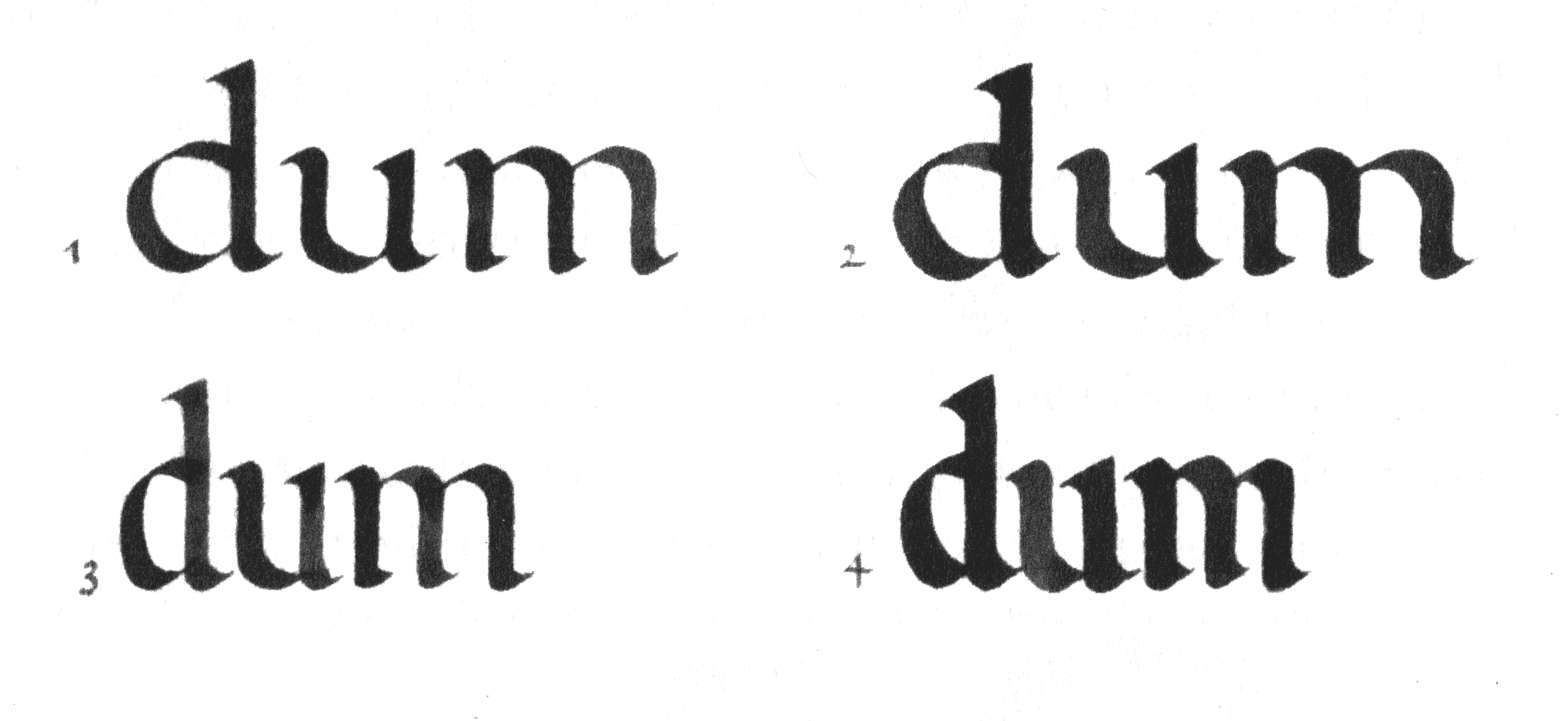 Noordzij Spacing Good