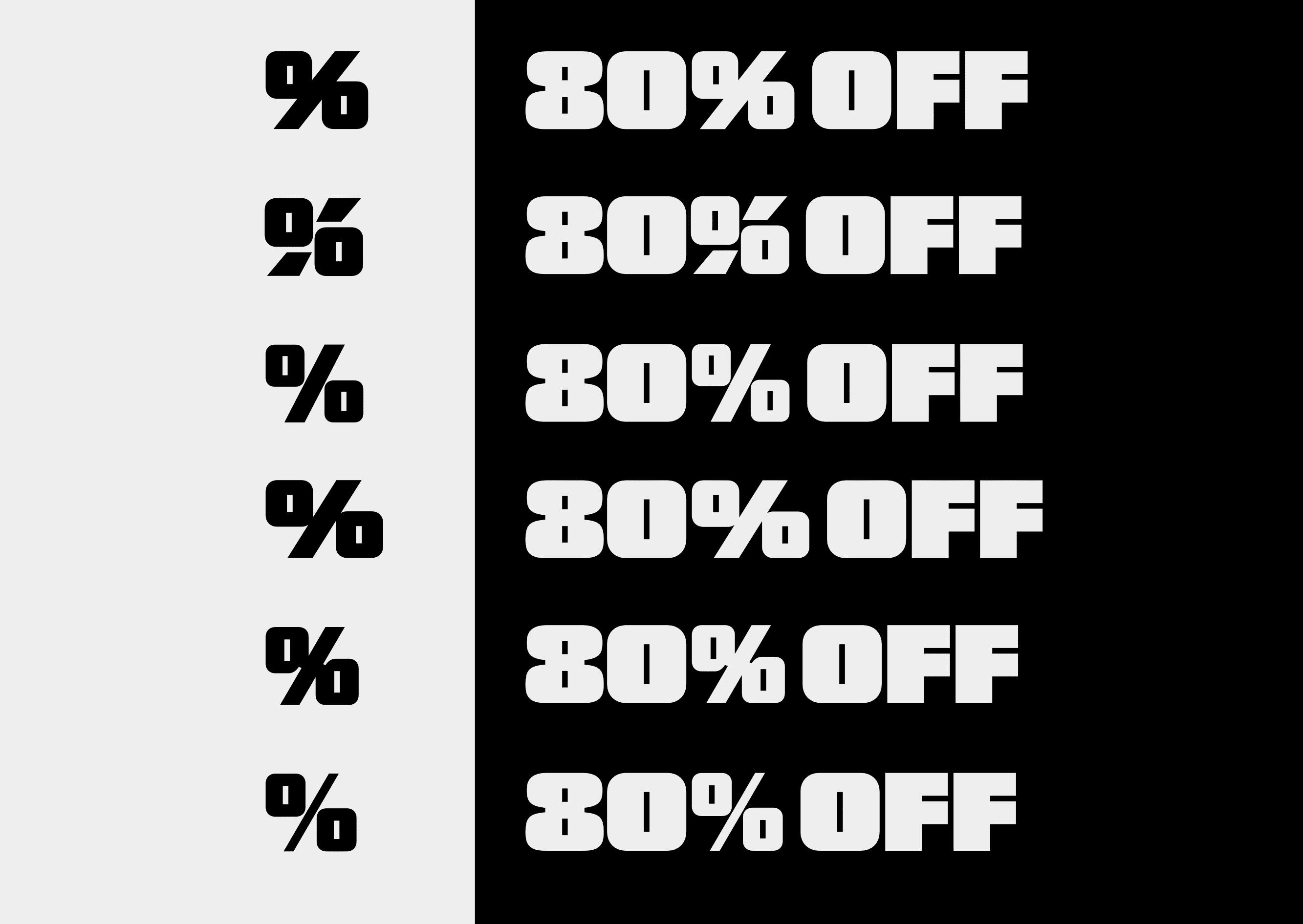 Nordstrom Rack percent options