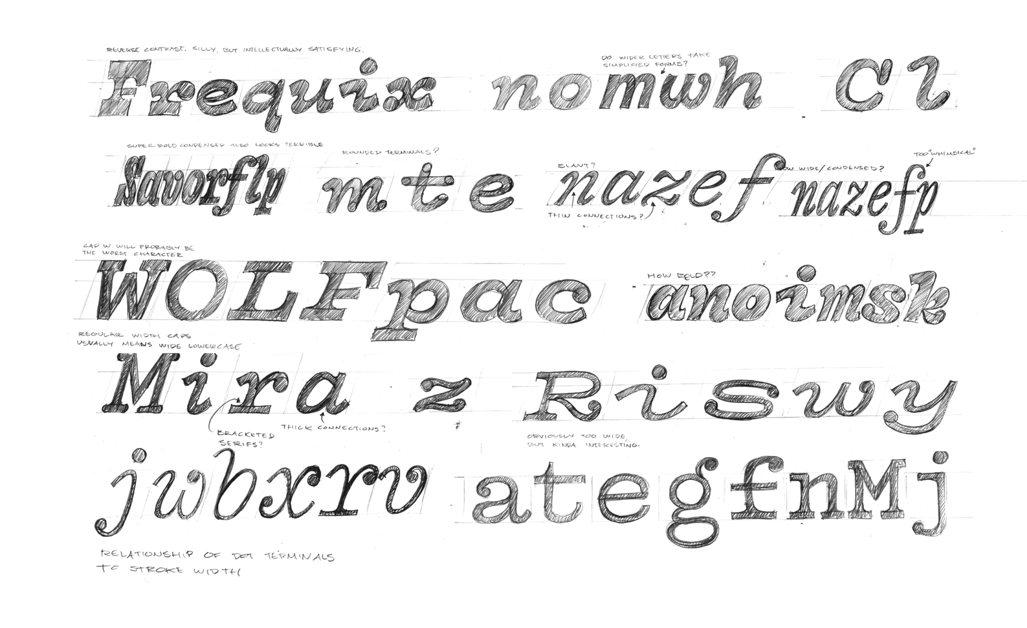 Vulf Initial Sketches